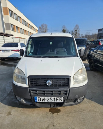 Fiat Doblo cena 6150 przebieg: 160782, rok produkcji 2008 z Wrocław małe 22